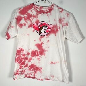 Buc-ee’s Youth Size Large YL Tie Dye Short Sleeve T-Shirt